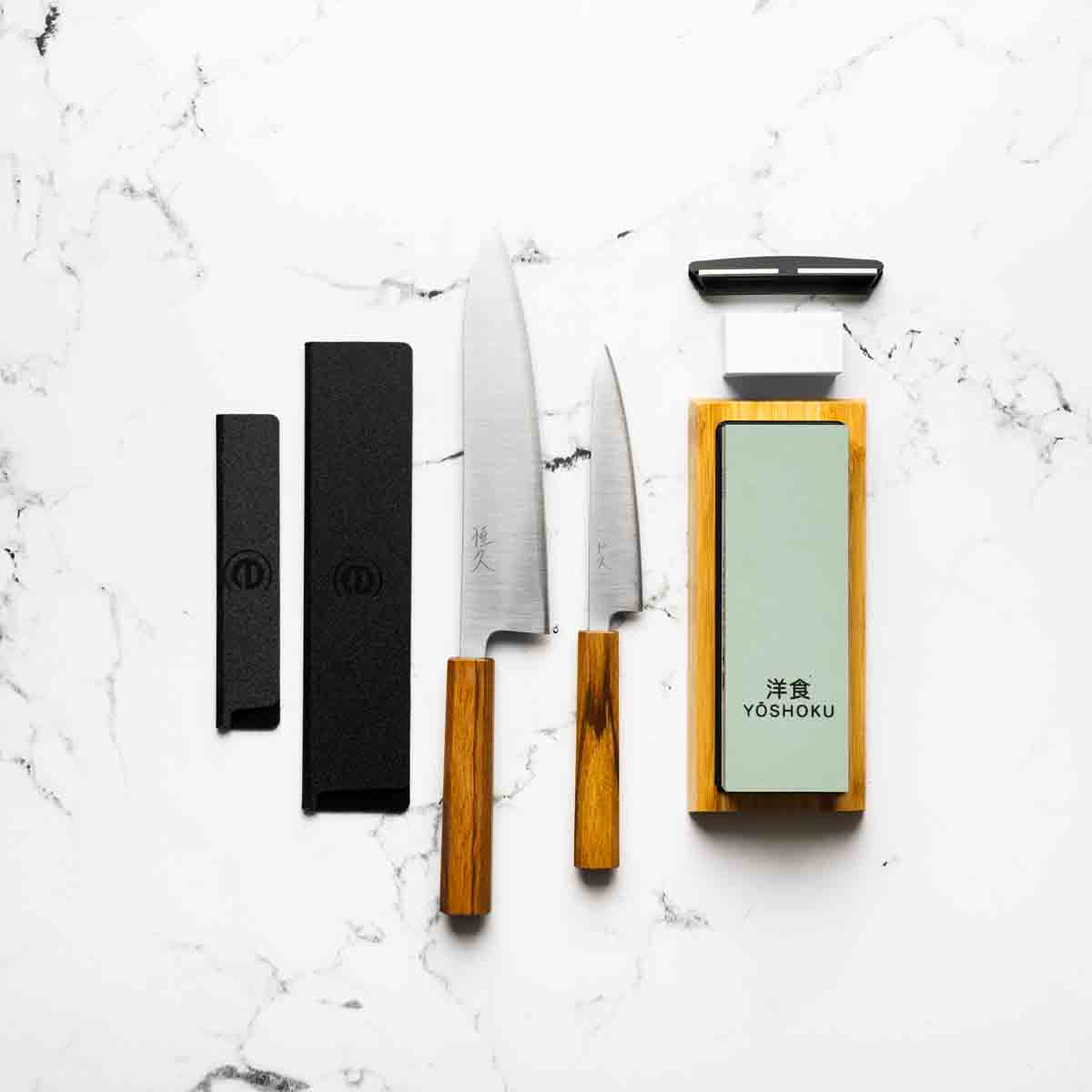 Tsunehisa Ginsan Migaki - 2 Piece Set