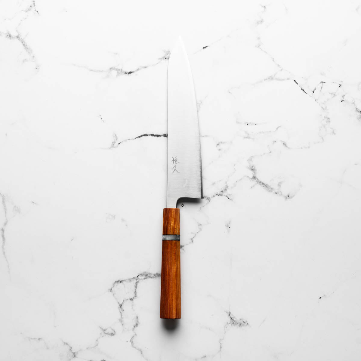 Tsunehisa Migaki Blue Super Gyuto 210mm - Sandalwood