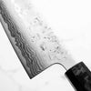 Tsunehisa Swedish Stainless Washiji Santoku 165mm - Carbon Fibre