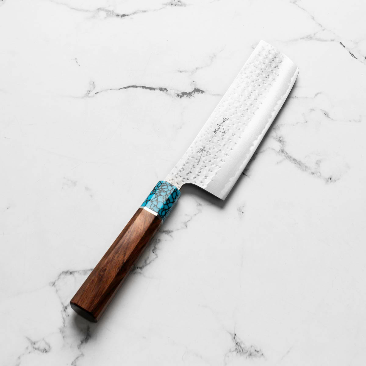 Yu Kurosaki AS Kokusen Nakiri 165mm - Turquoise