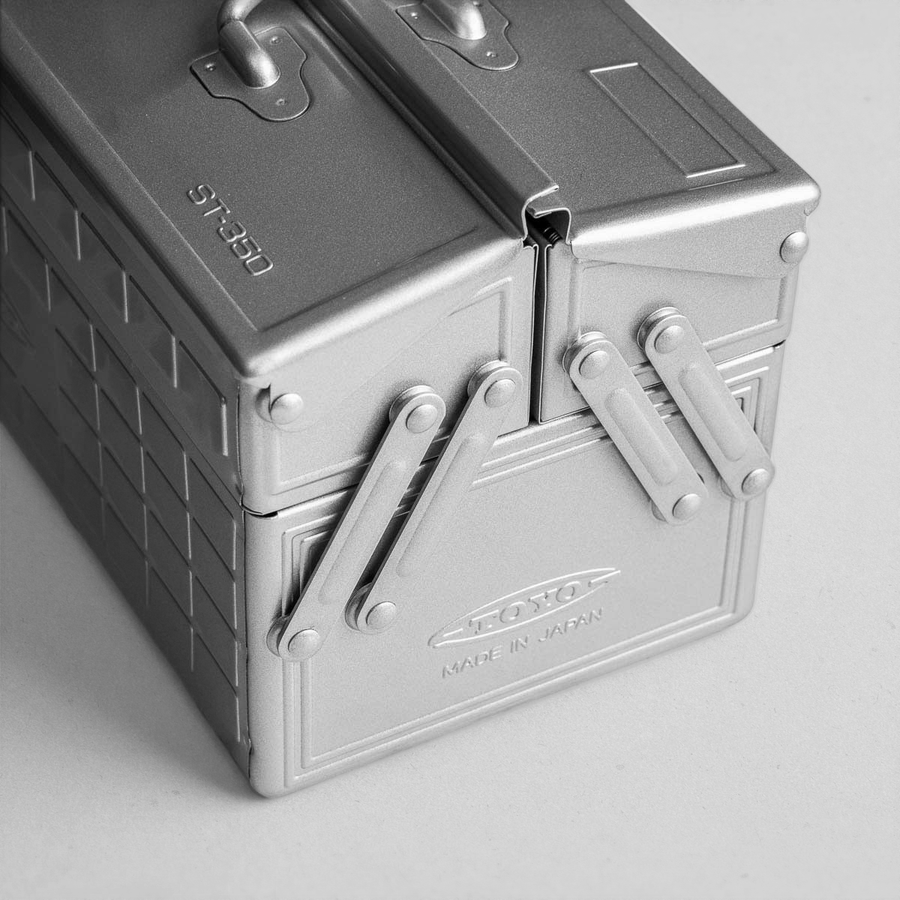 TOYO Cantilever Toolbox ST-350SV (Silver)