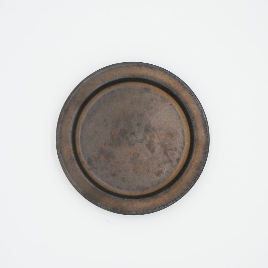 Ancient Pottery Small Plate - Brass