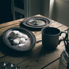Ancient Pottery Small Plate - Brass