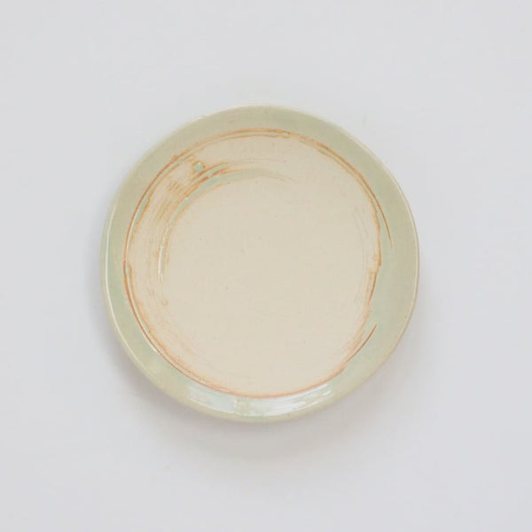 Bread & Rice Glossy Glaze Small Plate -Clear