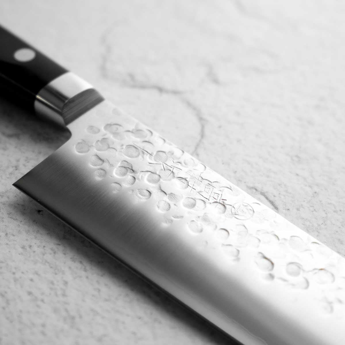Takamura Migaki VG10 Tsuchime Santoku 170mm