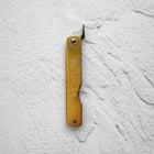 Nagao Kanekoma Higonokami Shirogami Brass - Kengata