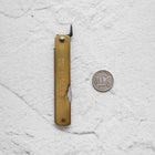 Nagao Kanekoma Higonokami Aogami Brass - Medium - No 30