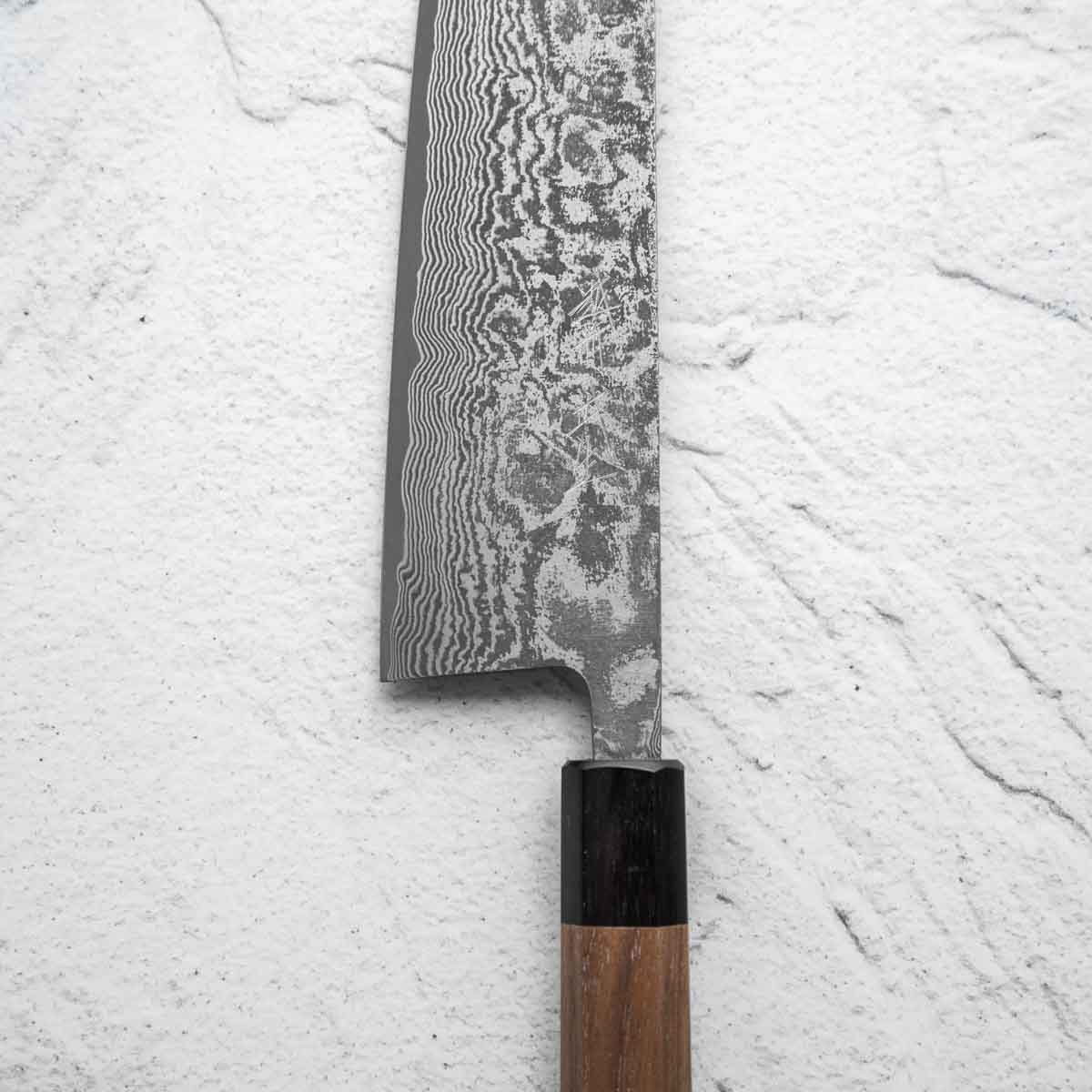 Shiro Kamo SG2 Black Damascus Gyuto 240mm