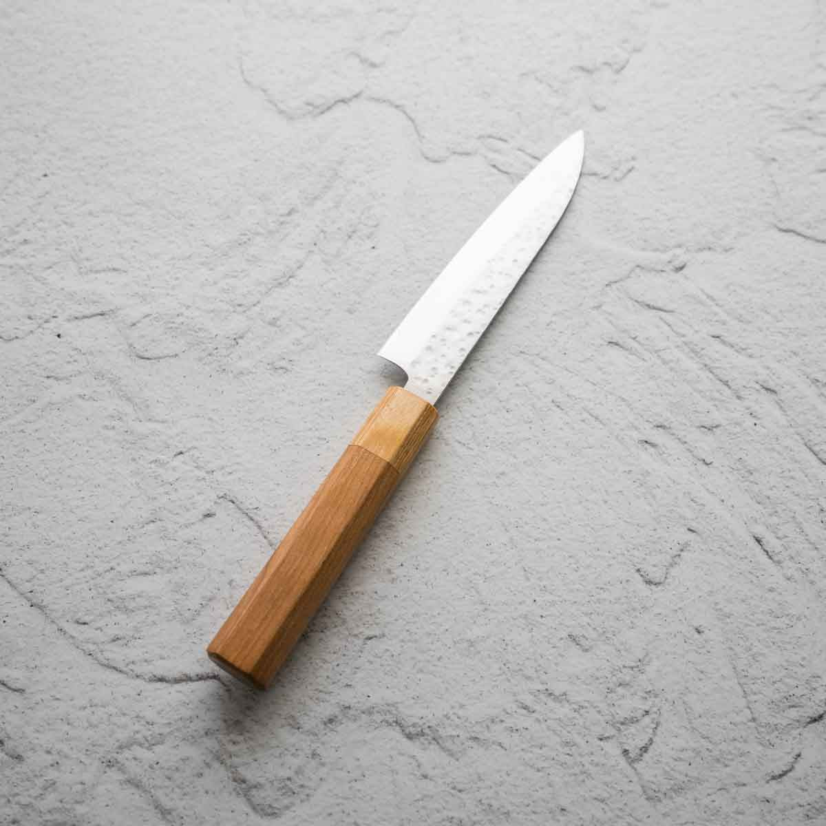 Makoto Kurosaki SG2 Tsuchime Sakura Petty 135mm – Chefs Edge